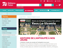 Tablet Screenshot of histoire-antique.fr